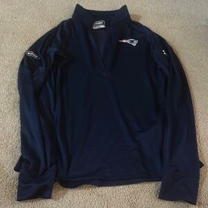 Men's Navy Pullover Jacket